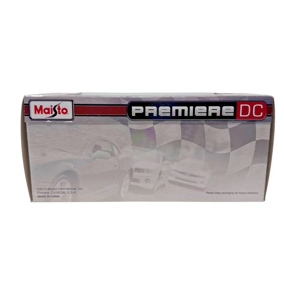 Vintage Maisto Premiere DC 1957 Chevrolet Corvette Convertible 1:24 Diecast Car - Picture 10 of 13